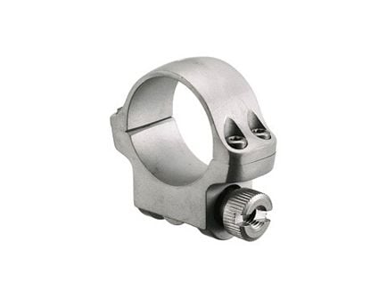 Ruger Standard, Ring, 1" Low(3), Matte Stainless Finish, 3KHM, Sold Individually