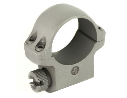 Ruger Standard, Ring, 1" Medium(4), Matte Stainless Finish, 4KHM, Sold Individually