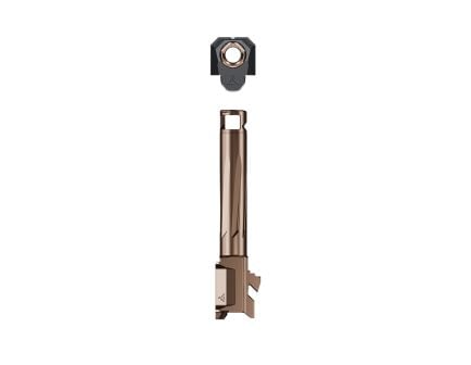 Radian Weapons Afterburner + Ramjet Barrel and Compensator 9mm Fits Glock Gen 3 G19, Bronze/Black