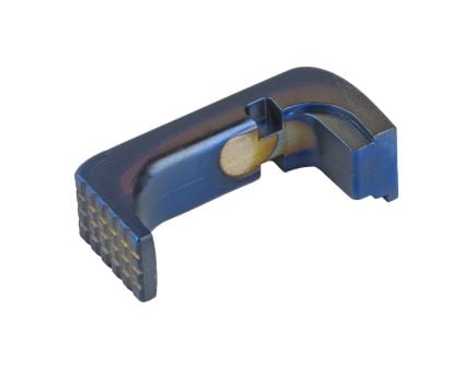 Shield Arms Magazine Catch/Release, Fits Glock 43X/48, Steel, Blue