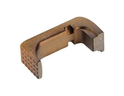 Shield Arms Magazine Catch/Release, Fits Glock 43X/48, Steel, Bronze