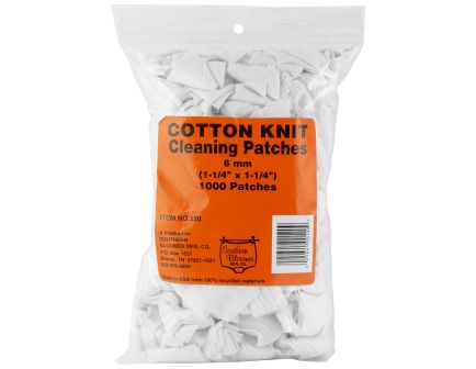 Southern Bloomer Cotton, Patch, 6mm, 1-1/4 x 1-1/4, 1000/Bag, Bulk Poly Bag