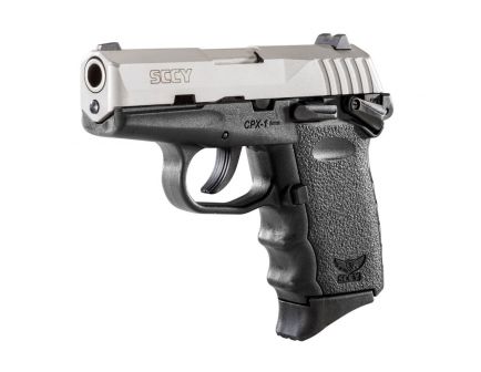SCCY CPX-1 9mm Stainless / Black Pistol with Safety - CPX 1TT