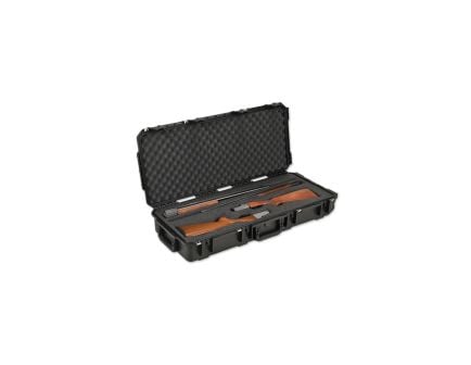 SKB iSeries 3614 39" x 17" x 6.75" Double Custom Breakdown Shotgun Case, Black