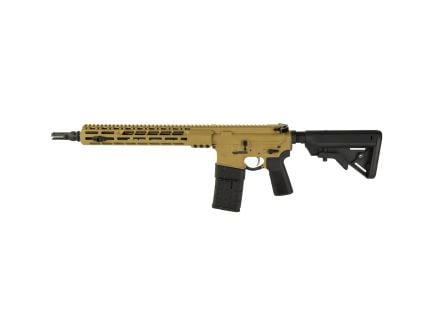 Sons of Liberty Gun Works .223 Remington AR Rifle with 13.7" Barrel, Brown - M48913.7CACOMPTIGER