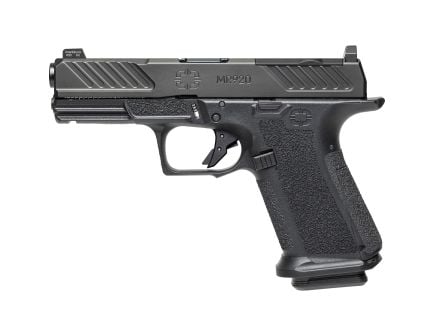 Shadow Systems MR920 9mm Pistol, 4" Barrel, Front Night Sights, Black - SS1006H