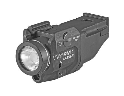 Streamlight TLR RM 1 Laser, Tac Light w/laser, 500 Lumens, Black, Includes Key Kit