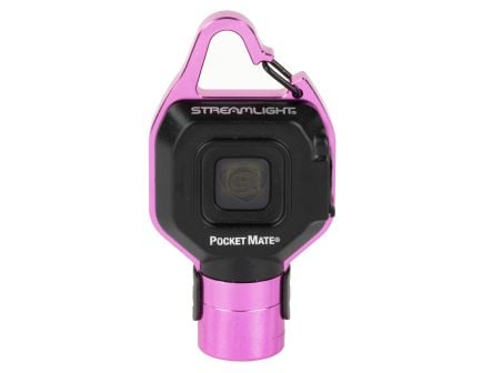 Streamlight PocketMate, Flashlight, USB Charging Cord, 325/45 Lumens, Pink/Black