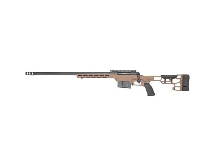 Savage 110 Precision .338 Lapua Mag Left Hand Bolt Action Rifle, 24" Barrel, FDE - 57698