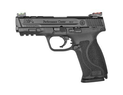 Smith & Wesson M&P 2.0 .40 S&W Pistol, 4.25" Barrel, Fiber Optic Sights, Black - 11823