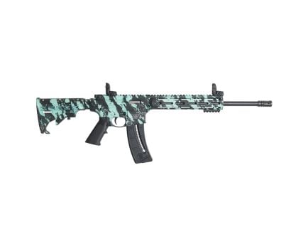 Smith & Wesson M&P15-22 Sport .22LR 16.50", Robin's Egg Blue Platinum