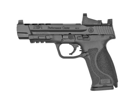 Smith & Wesson M&P 2.0 9mm Pistol, 5" Barrel, Suppressor Sights, Black - 12470