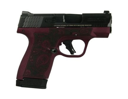 Smith & Wesson M&P9 Shield Plus 9mm 3.10" 10/13rds, Paisley Black Cherry