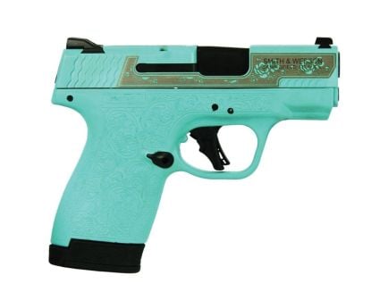 Smith & Wesson M&P9 Shield Plus 9mm 3.10" 10/13rds, Tiffany Blue