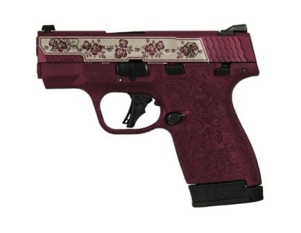 Smith & Wesson M&P9 Shield Plus 9mm 3.10" 10/13rds, Black Cherry