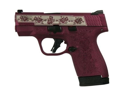 Smith & Wesson M&P9 Shield Plus 9mm 3.10" 10/13rds, Black Cherry