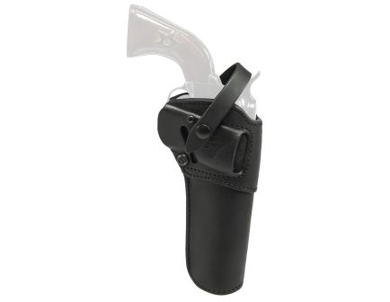Tagua Ambidextrous Belt Holster for Single Action Revolver 5.5", Black - TXREVOWBTB3000