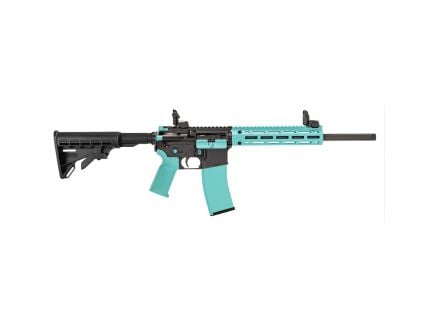 Tippmann Arms M4-22 LTE Accents .22LR 16", Robin's Egg Blue