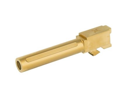 True Precision Barrel, 9mm, Gold Titanium Nitride, Fits Glock 19
