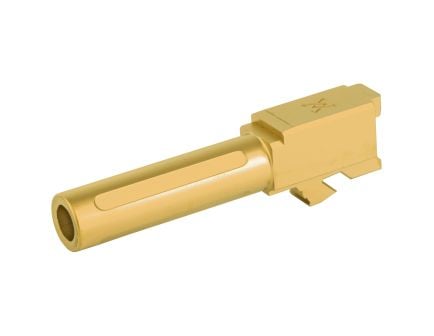 True Precision Barrel, 9mm, Gold Titanium Nitride, Fits Glock 26