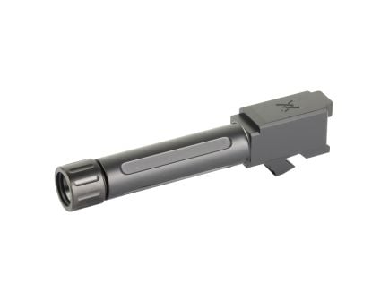 True Precision Threaded Barrel, 9mm, for Glock 26, Black DLC Finish, Includes Thread Protector