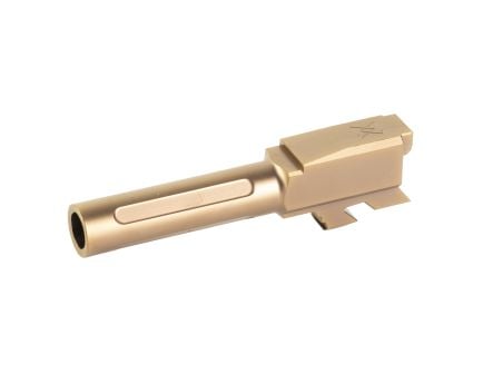 True Precision Barrel, 9mm, For Glock 43/43X, Copper TiCN Finish