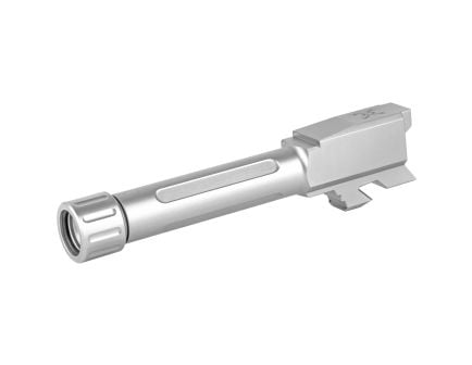 True Precision Barrel, 9mm, Stainless, Thread Protector, Threaded, Fits Glock 43/43X