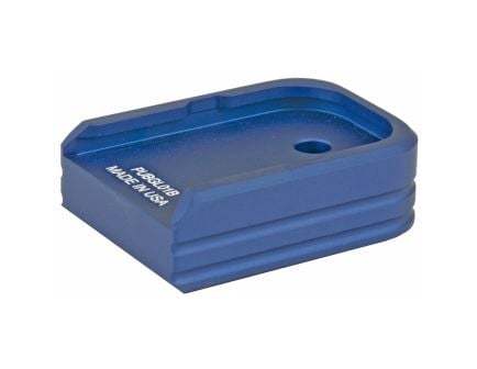 Leapers UTG 0 Blue Aluminum Base Pad, fits Glock Double Stack Magazines - PUBGL01B