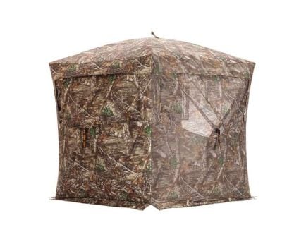Rhino Blinds Rhino 180 Pro FD 58" x 58" x 70" Hub Blind, Realtree Edge Camouflage