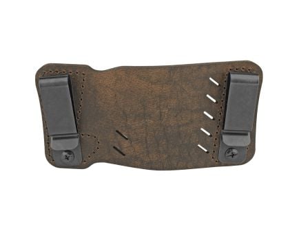 Versacarry Orion Right Hand Belt Holster for Double Stacked Pistols, Brown - 22101