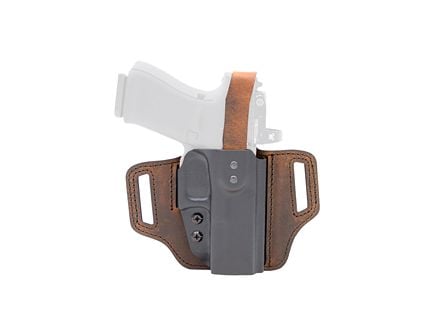 Versacarry Insurgent Thumb Break Right Hand Belt Holster for P365, Brown - INSTCF201365