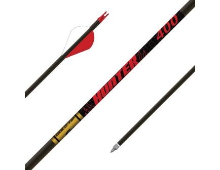 Gold Tip Hunter 32" 9.30 GPI 300 Spine Hunting Arrow, Black Pack of 6