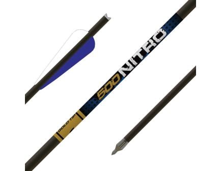 Gold Tip Nitro 22" Moon Neck Crossbow Bolt, Black Pack of 6