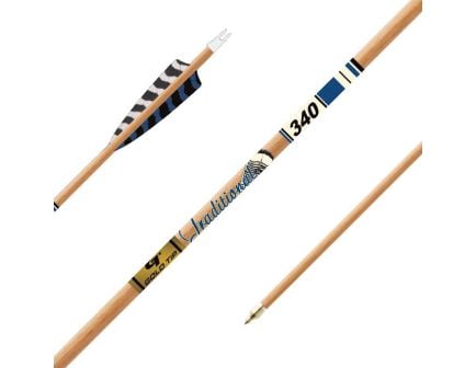 Gold Tip Traditional XT 32" 8.60 GPI 500 Spine Hunting Arrow, Brown Pack of 6