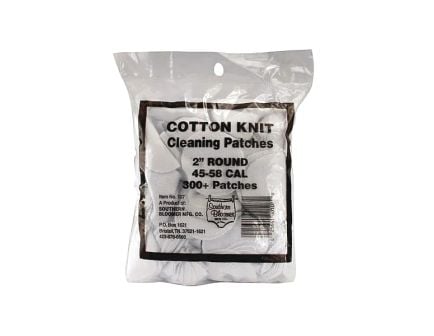 Southern Bloomer .45 Cal/.50 Cal 2" Round Cleaning Patch, Carton of 300