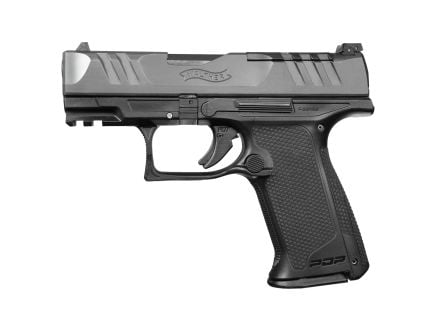 Walther PDP 9mm Pistol, 3.5" Barrel, Adjustable Rear Sights, Black - 2871823