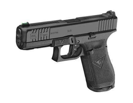 Wilson Combat WCGLK17 9mm Pistol, 4.49" Barrel, Fiber Optic Front Sights, Black - GLKVEG517