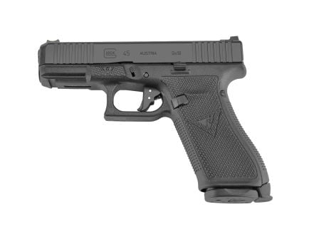 Wilson Combat WCGLK45 9mm Pistol, 4.02" Barrel, Fiber Optic Front Sights, Black - GLKVEG545