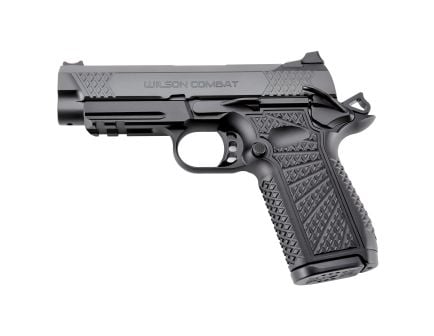 Wilson Combat SFX9 9mm Pistol, 4" Barrel, Fiber Optic Front Sights, Black - SFX9CPR4
