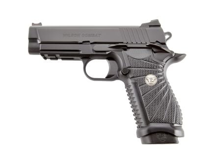Wilson Combat EXPERIOR 9mm Pistol, 4" Barrel, Fiber Optic Front Sights, Black - XPDCPR9