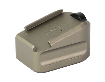 Warne Extended Base Pad, Fits S&W M&P 9/40, 0, Dark Earth - MESW0DE
