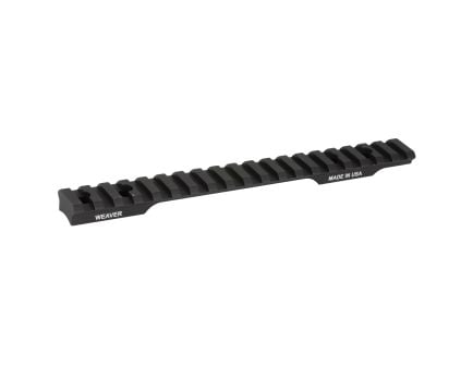 Weaver Extended Multi Slot Base, Fits Savage 110 Long Action, Black