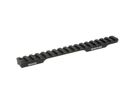 Weaver Extended Multi Slot Base, Fits Savage 110 Short Action, 8-40, Black