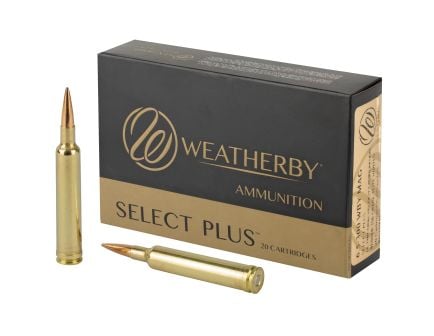 Weatherby Select Plus 6.5-300 Weatherby Mag Ammunition, 20 Rounds BTHP 156Gr - R653156EH