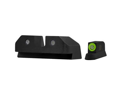 XS Sights R3D Night Sight, Green Front Dot, Fits CZ P10 - CZR016S6G