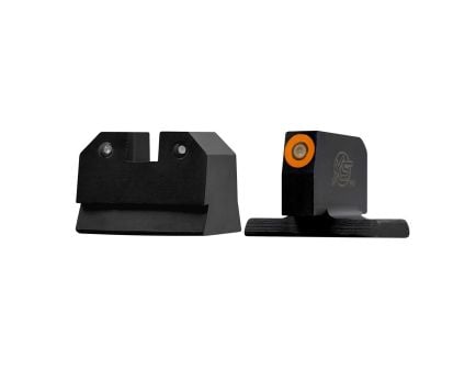 XS Sights R3D Night Sight, Suppressor Height, Orange Dot, Fits HK VP9