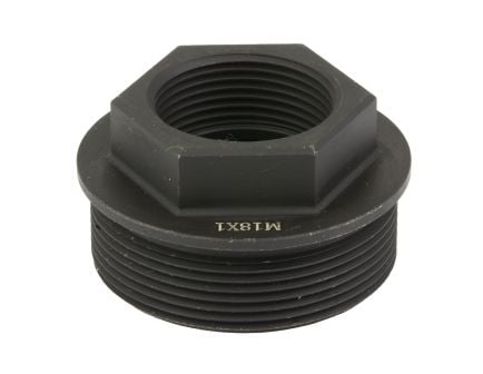Yankee Hill Machine Sidewinder Direct Thread Adapter, M18X1, Black - YHM3252