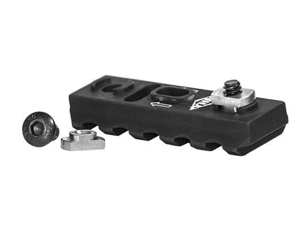 Yankee Hill Machine Co MLOK Continuous Rail Section, 2.75", 5 Slot, Black