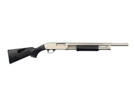 Rock Island M5 20" 12ga Pump Shotgun, Matte Nickel