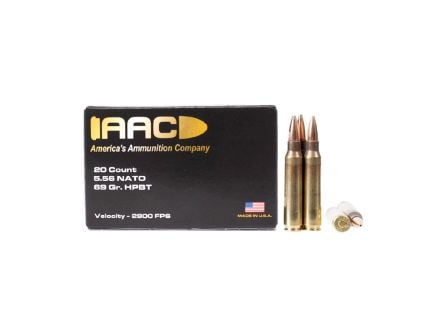 AAC 5.56 NATO 69 Grain OTM 20rd Box Ammunition